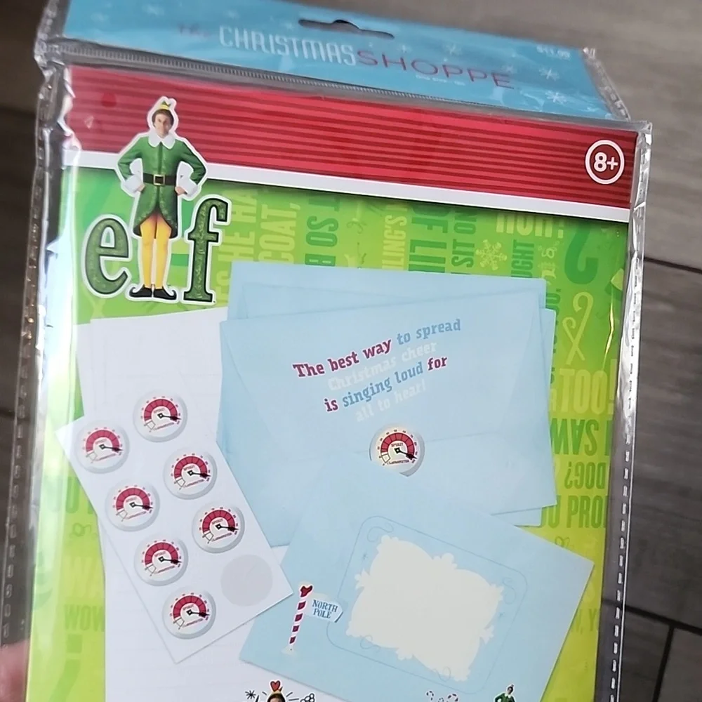 Elf Letter Writing Set
